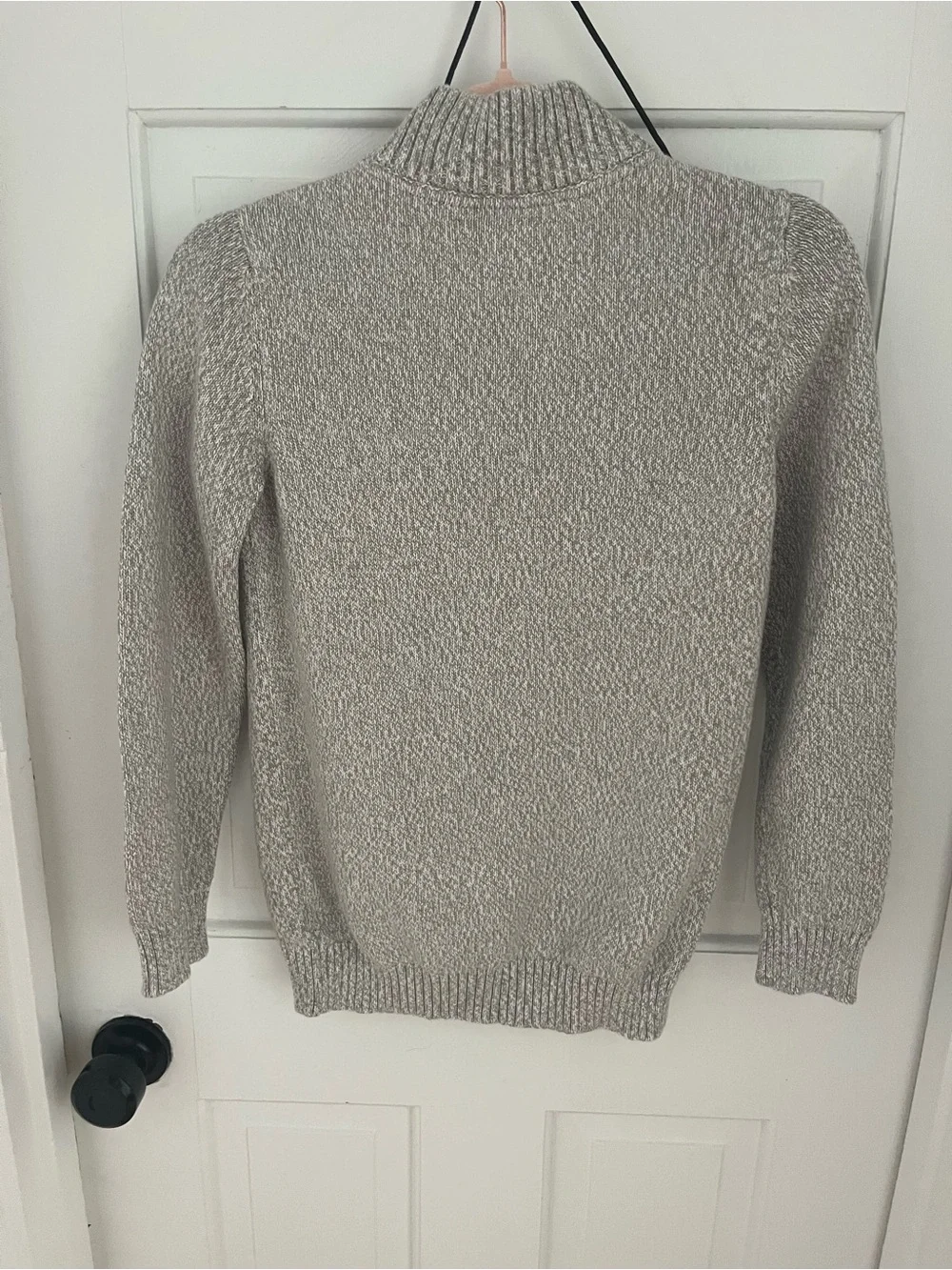 Carter's Light Gray Shawl Collar Sweater